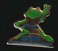 77454-  Pin's -SMN. Montrouge.natation.Grenouille. - Natation