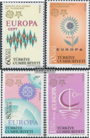 Turkey 3487-3490 (complete Issue) Unmounted Mint / Never Hinged 2005 50 Years Europe Trade - Unused Stamps