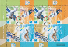 Argentina 2920-2923 Sheetlet (complete Issue) Unmounted Mint / Never Hinged 2004 Olympics Summer - Unused Stamps