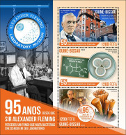 Guinea Bissau 2023, Fleming, Penicillin, Mushrooms, BF - Farmacia