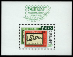 Surinam 1997 - Mi-Nr. Block 69 ** - MNH - PACIFIC' 97 - Suriname