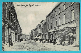 * Chatelineau - Chatelet (Hainaut - La Wallonie) * La Rue Saint Antoine Et Le Bazar Universel, Boutique, Animée, TOP - Châtelet