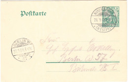 DEUTSCHLAND Marienwerder (Westpr.) 26 Sept. 1908 Nach Berlin - (Kwidzyn, Polen) - Sonstige & Ohne Zuordnung