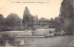 France - Paris - Buttes Chaumont - Le Passeur - Barque - Animé - Carte Postale Ancienne - Markten, Pleinen