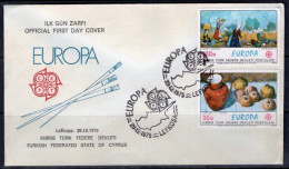 1975 NORTH CYPRUS EUROPA CEPT FDC - 1975