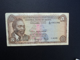 KENYA * : 5 SHILLINGS   1.7.1969    P 6a     TTB ** - Kenia