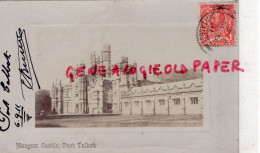 ROYAUME UNI- PAYS DE GALLES - GLAMORGAN- MARGAM CASTLE PORT TALBOT - RARE CARTE PHOTO 1911 - Glamorgan