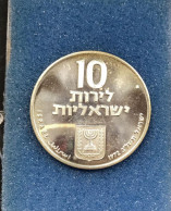 Israele 10 Lirot 1972 Pidyon Haben In Blister Ufficiale - Israel