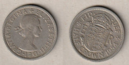 00900) Grossbritannien, 1/2 Crown 1954, Elisabeth II - Other & Unclassified