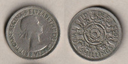 00899) Grossbritannien, Florin 1953, Elisabeth II - Other & Unclassified