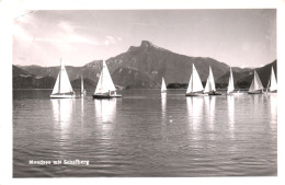 MONDSEE, SCHAFBERG, LAKE, BOATS, MOUNTAIN, AUSTRIA - Bad Ischl