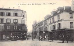 France - Rueil - Rue Du Château - Place De L'église - Patisserie - Julien Damoy - Carte Postale Ancienne - Rueil Malmaison