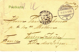 DEUTSCHLAND Brief Swinemunde, 9 Juni 1904 To France - (Swinoujscie, Polen) - Andere & Zonder Classificatie