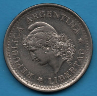 ARGENTINA 1 PESO 1959 KM# 57 - Argentina