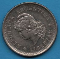 ARGENTINA 1 PESO 1959 KM# 57 - Argentine