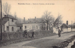 France  - Gerchy - Entrée De Gerchy Coté De La Gare - Animé   - Carte Postale Ancienne - Sonstige & Ohne Zuordnung