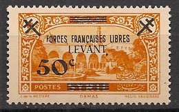 LEVANT - 1942 - N°YT. 41 - Forces Françaises Libres - Neuf Luxe ** / MNH / Postfrisch - Nuovi