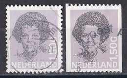 Pays Bas -  1980 - 89   Béatrix   Y&T  N °  1266   1266 A  Oblitéré - Usados