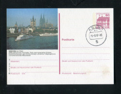 "BUNDESREPUBLIK DEUTSCHLAND" Bildpostkarte Mit Bildgleichem Stempel "KOELN" (3557) - Illustrated Postcards - Used