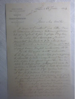 Cours D'appel Toulouse - Greffe Trib. 1ere Inst. Moissac Mon Cher Maitre Je Reçois Lettre De Mourgues Huissier Valence.. - Manuscrits