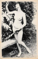 CPA Ancienne Femme Nue Pin Up Nu Féminin éros Académique Artistique érotisme Dos Non Carte Postale - Pin-Ups