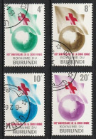 Burundi 1963 - Red Cross / Croix Rouge -|- Série Complète - Used Stamps