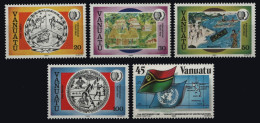 Vanuatu 1985 - Mi-Nr. 707-710 & 711 ** - MNH - 2 Ausgaben - Vanuatu (1980-...)