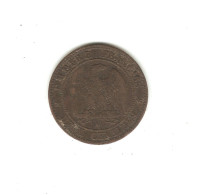 369/ France : Napoléon III : 2 Centimes 1854 A - 2 Centimes