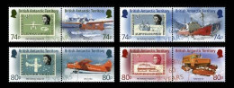 BAT 2023 TRANSPORT Aviation. Planes. 60th Anniv. Of The First Stamps - Fine Set MNH - Nuevos