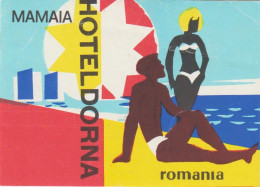 Romania - Mamaia - Hotel Dorna - Label - Etiquette - Etiquetas De Hotel