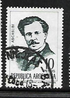 ARGENTINA - AÑO 1966 - Sello De La Serie Escritores Argentinos - Hilario Ascasubi - Usado - Gebruikt