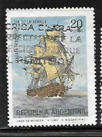ARGENTINA - AÑO 1969 - Dia De La Armada - Fragata Hercules - Usado - Gebruikt