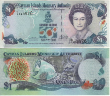 CAYMAN 1 Dollar  P30a  Dated 2003  "500th Anniversary Discovery Of The Cayman Islands (1503-2003)" - Kaimaninseln