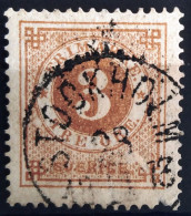 SUEDE                        N° 16    Dent. 14                          OBLITERE - Gebraucht
