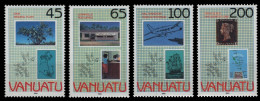 Vanuatu 1990 - Mi-Nr. 834-837 ** - MNH - Marke Auf Marke - Vanuatu (1980-...)