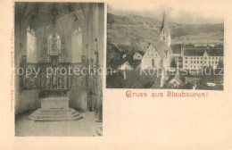 43068049 Blaubeuren Kirche Innen Und Aussen Blaubeuren - Blaubeuren