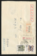 CHINA PRC / ADDED CHARGE - Cover With Label Of Xiaogan City, Hubei Prov. D&O 12-0190 - Strafport