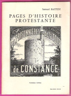 Pages D'Histoire Protestante Par Samuel Bastide Les Prisonnières De La Tour De Constance Aigues Mortes - Geschichte