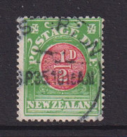 NEW ZEALAND  - 1902 Postage Due 1/2d  Used As Scan - Portomarken