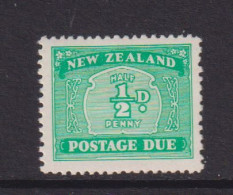 NEW ZEALAND  - 1939 Postage Due 1/2d Hinged Mint - Portomarken