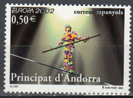 Spaans Andorra Europa Cept 2002 Postfris - 2002