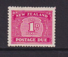 NEW ZEALAND  - 1939 Postage Due 1d Hinged Mint - Postage Due