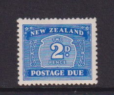 NEW ZEALAND  - 1939 Postage Due 2d Hinged Mint - Segnatasse