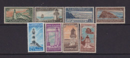 NEW ZEALAND  - 1947 Life Insurance Lighthouses Set Hinged Mint - Officials