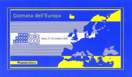 Ltalia Repubblica - 2009 - L26 - Giornata Dell'Europa - Libretto - Nuovo - Carnets