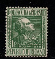 IRELAND Scott # 141 MNH - James Clarence Mangan B - Ongebruikt