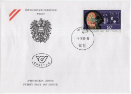 Austria Osterreich 1990 FDC Europakongress Dialyse Und Trasplantation, Medicine Medizin, Canceled In Wien - FDC
