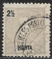 Horta – 1897 King Carlos 2 1/2 Réis Used Stamp - Horta