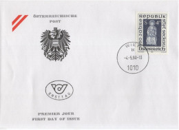 Austria Osterreich 1990 FDC 850 Jahre Stift Seckau, Monastery, Canceled In Wien - FDC