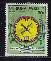 BURKINA FASO 1985  AIRMAIL  SCOTT# USED - Burkina Faso (1984-...)